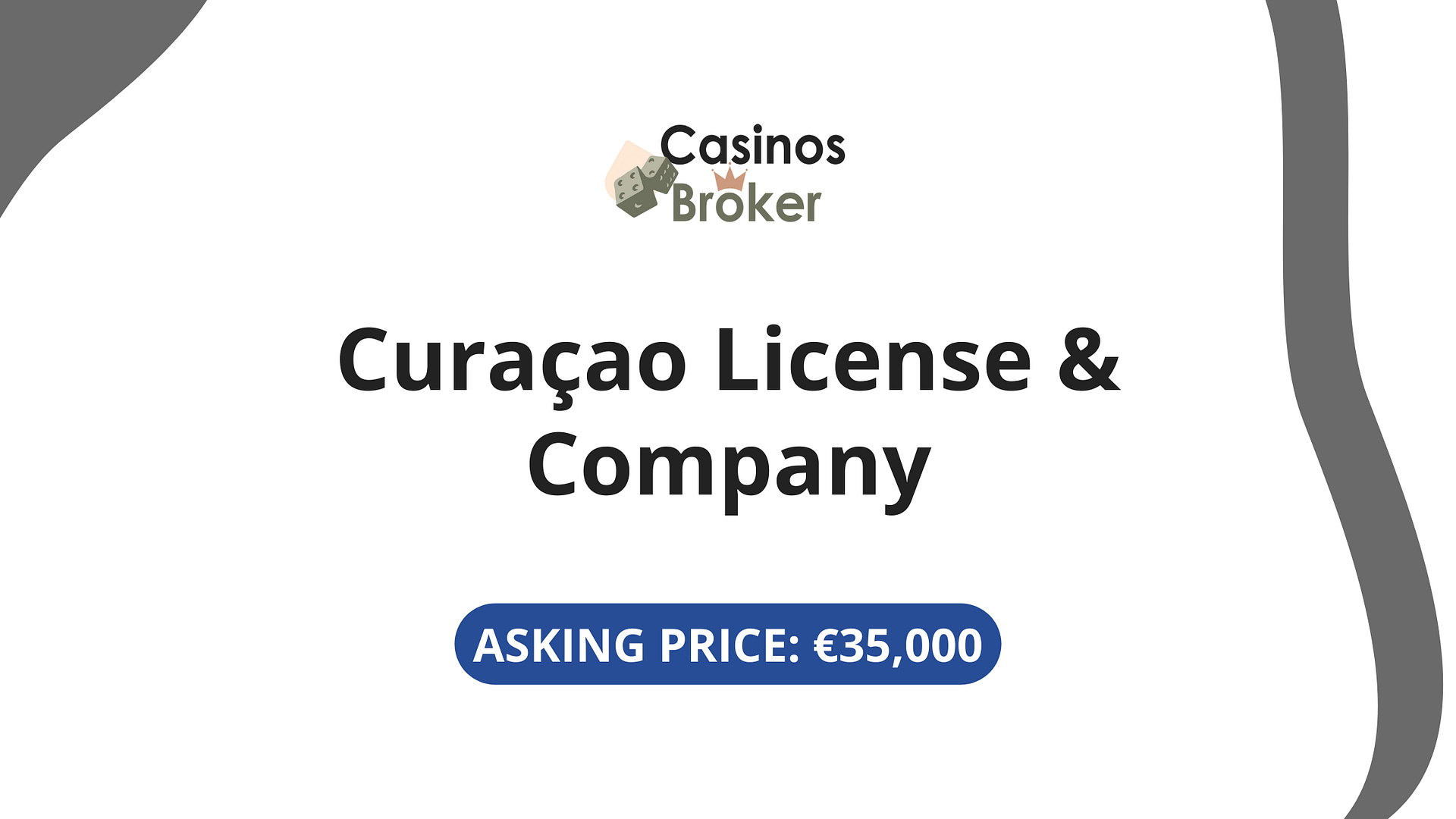 Curaçao License & Company - Asking Price €35,000