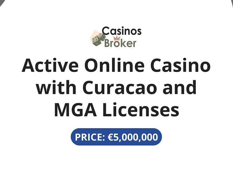 Active Online Casino with Curacao and MGA Licenses