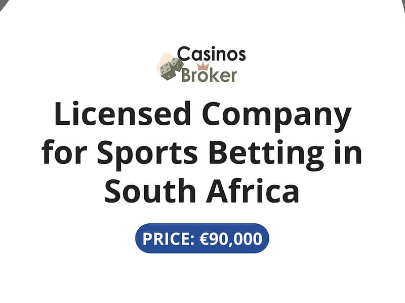 Ready-Made Licensed Company for Online Sports Betting (Bookmaker) in South Africa